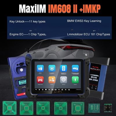 Autel IM608 PRO II カーキープログラマープラス IMKPAアクセサリーとG-Box3 APB112パフォーマンス