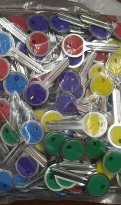 多色 UL050 ユニバーサル ブラス素材 プラスチック ヘッドドア キー 空白 パーソナライズ